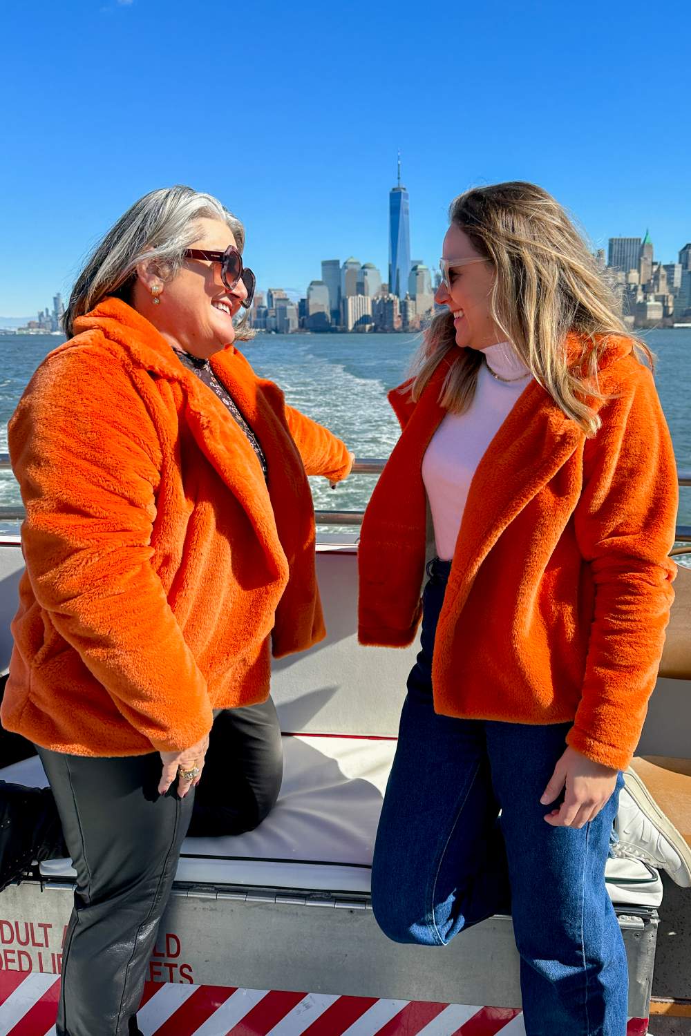 Casaco Plus Size Alícia Pelos Laranja Cess